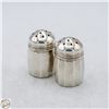 Image 1 : LOT OF 2 STERLING SILVER SALT AND PEPPER SHAKERS