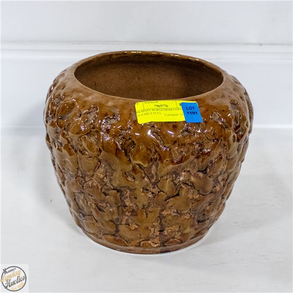 1966 MARY BORGSTROM CERAMIC POT EARLY FULL