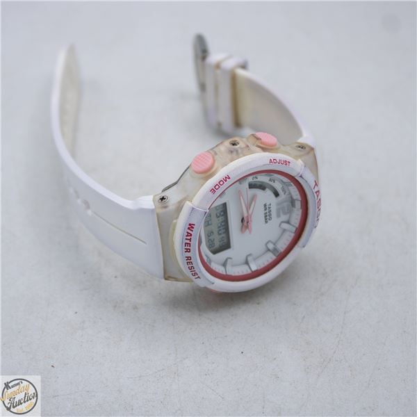LADIES TASGO SPORTS WRISTWATCH, WORKS