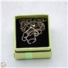 Image 1 : SILVER 925 NECKLACE & PENDANT, 18 INCH LONG