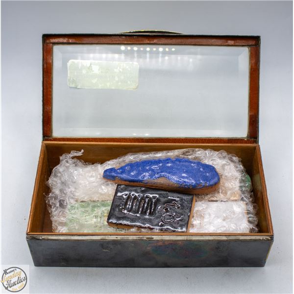 CASE OF MARY BORGSTROM TEST CERAMICS