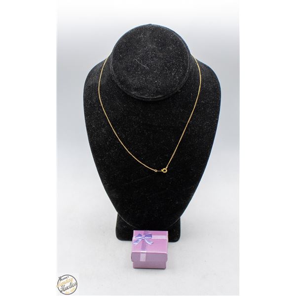VINTAGE SMIBO GF NECKLACE, 16 IN LONG