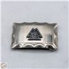 Image 1 : VINTAGE SILVER-TONED BELT BUCKLE