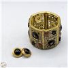 Image 1 : VINTAGE BYZANTINE/ETRUSCAN STYLE BRACELET &