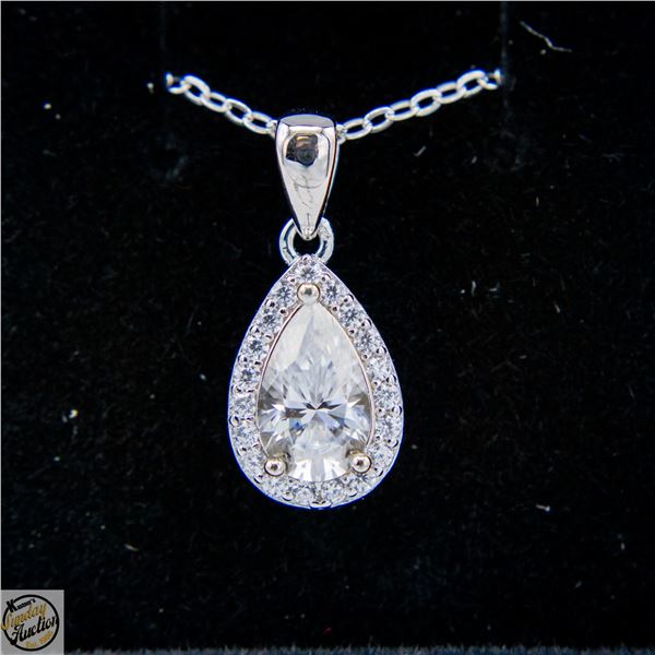 #4426-1.00 CT GRA CERTIFIED PEAR BRILLIANT
