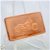 Image 1 : #4446-1 TROY OUNCE .999 COPPER BAR WITH