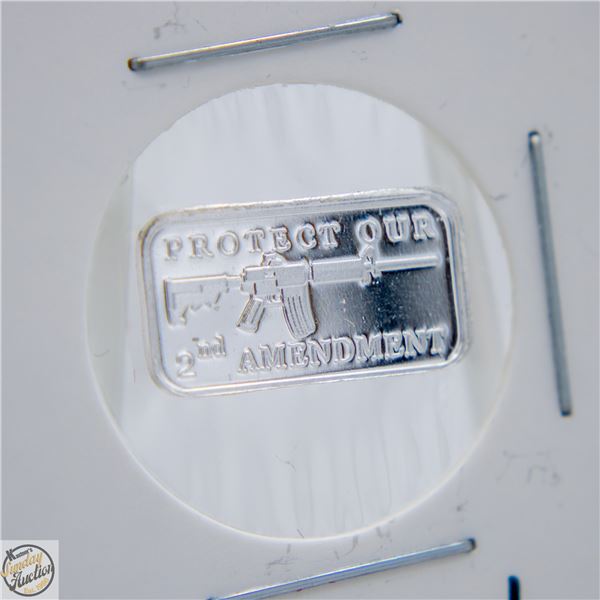 #4449-CANADIAN .999 FINE SILVER 1 GRAM