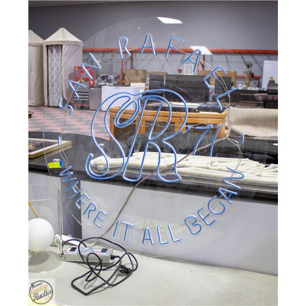 SAN RAFAEL WEED NEON SIGN W POWER PK TESTED