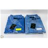 Image 1 : #4462-2 BLUE JEAN SHIRTS LONG SLEEVE SZ 2XL