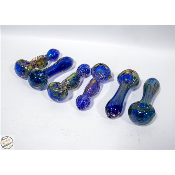 6 X GLASS 420 PIPES