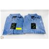 Image 1 : #4458-2 BLUE JEAN SHIRTS LONG SLEEVE SZ S
