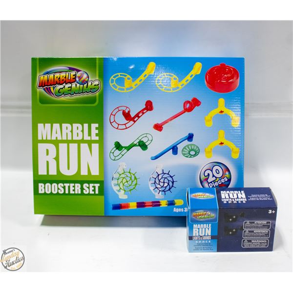 MARBLE GENUIS MARBLE RUN BOOSTER SET JUNGLE LIGHTS
