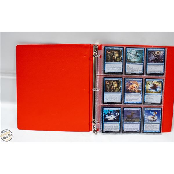BINDER OF MAGIC CARDS