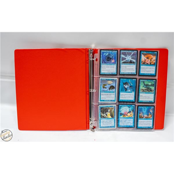 BINDER OF MAGIC CARDS