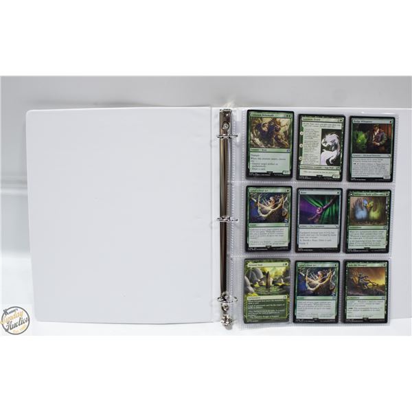 BINDER OF MAGIC CARDS