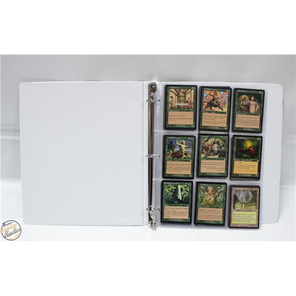 BINDER OF MAGIC CARDS