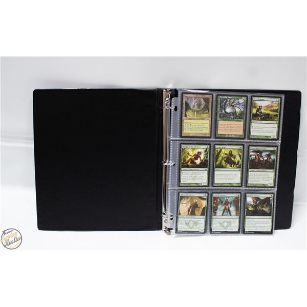 BINDER OF MAGIC CARDS