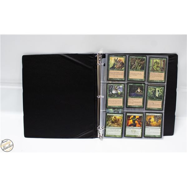 BINDER OF MAGIC CARDS