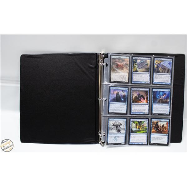 BINDER OF MAGIC CARDS
