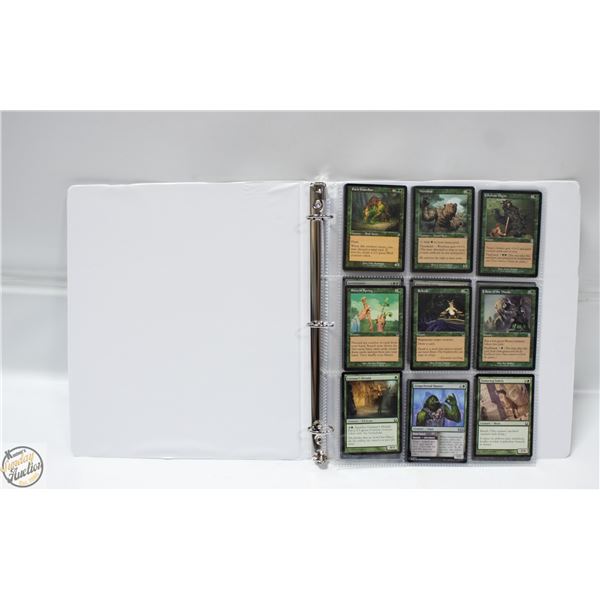 BINDER OF MAGIC CARDS