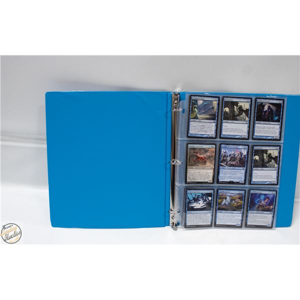 BINDER OF MAGIC CARDS