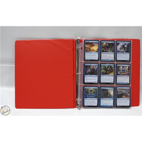 BINDER OF MAGIC CARDS