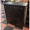 Image 1 : SOLID WOOD ESPRESSO 6-DRAWER HIGHBOY