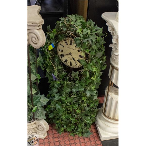 POIROT & GERMAIN WALL CLOCK BIRD CAGE THEME