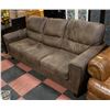 Image 1 : BROWN 3 SEATER COUCH