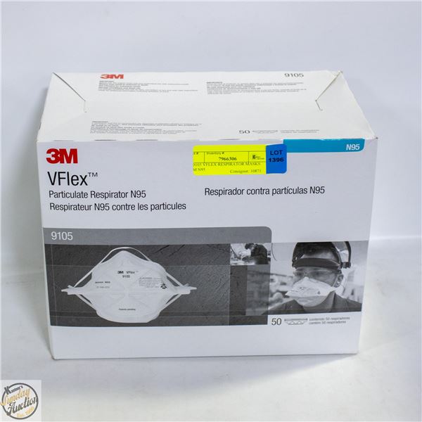 #9105 VFLEX RESPIRATOR MASKS 3M N94