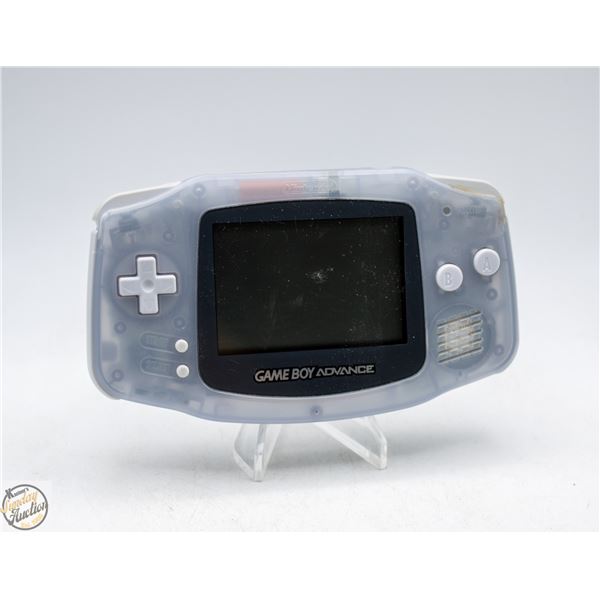 VINTAGE CLEAR GAMEBOY ADVANCE MODEL AGB-001