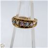 Image 1 : 10K WOMANS GOLD ETERNITY-STYLE BAND FG STAMP