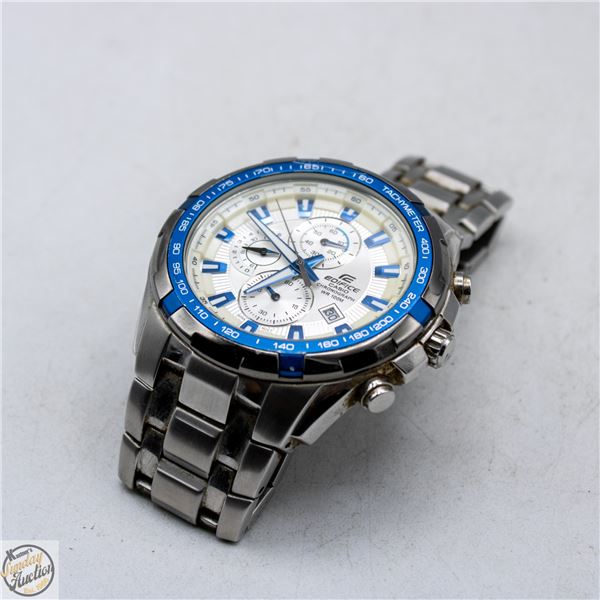 CASIO EDIFICE CHRONOGRAPH STAINLESS STEEL SPORT