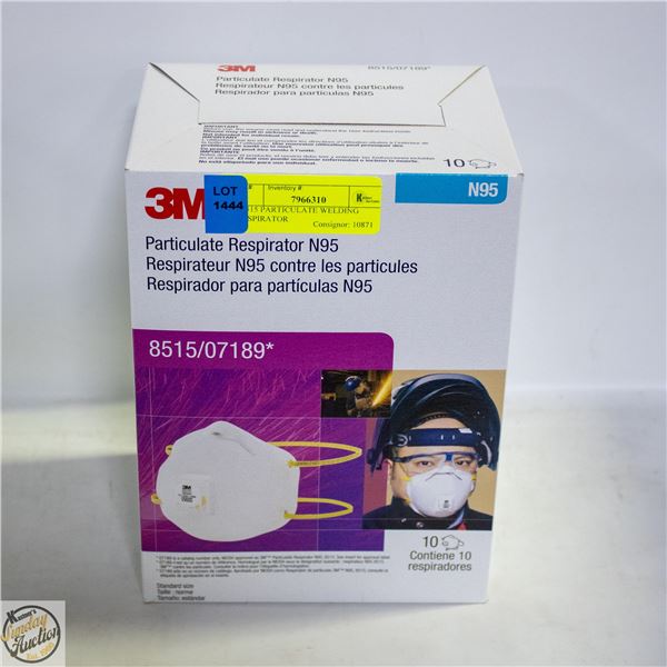 #8515 PARTICULATE WELDING RESPIRATOR