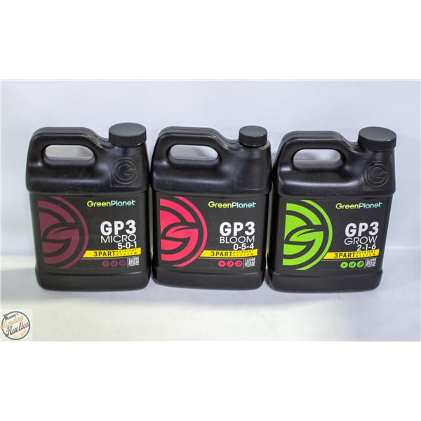 BOX OF GREEN PLANET GP3 MICRO, GROW,