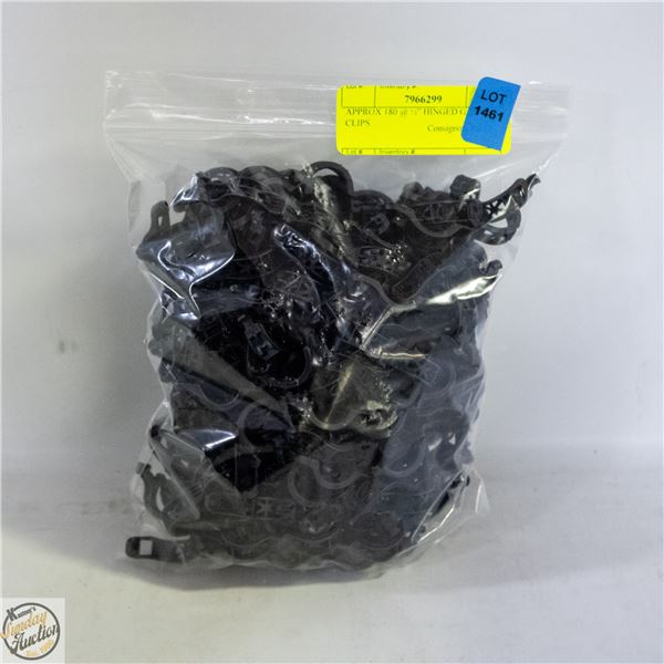 APPROX 180 @ ½” HINGED GARDEN CLIPS