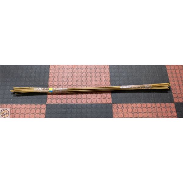 15 PER PKG 4’ BAMBOO PLANT STAKES