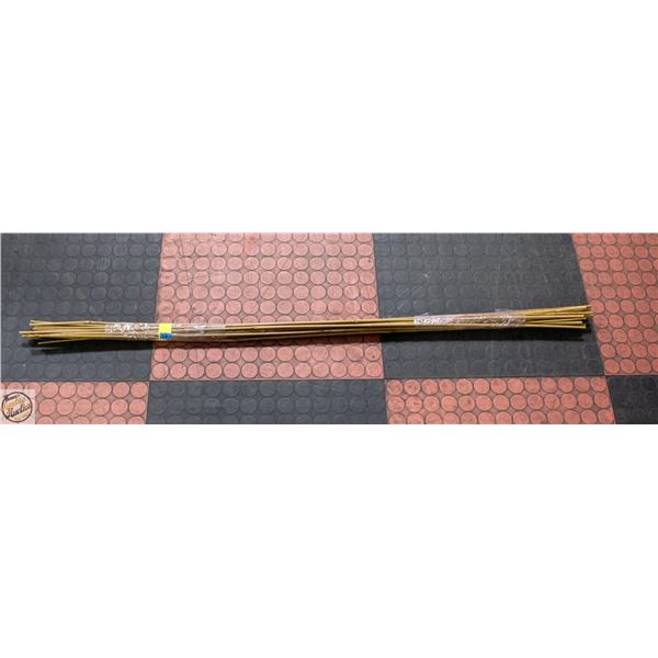 15 PER PKG 4’ BAMBOO PLANT STAKES