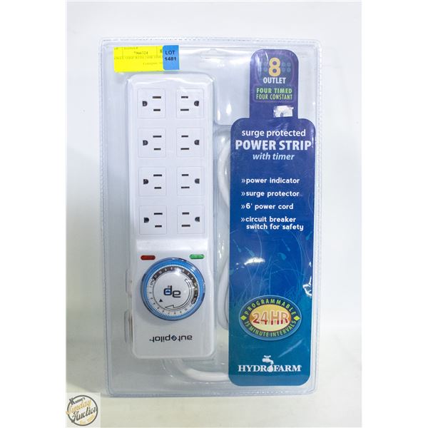POWER STRIP WITH 24HR TIMER