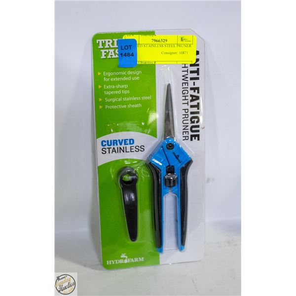 CURVED STAINLESS STEEL PRUNER