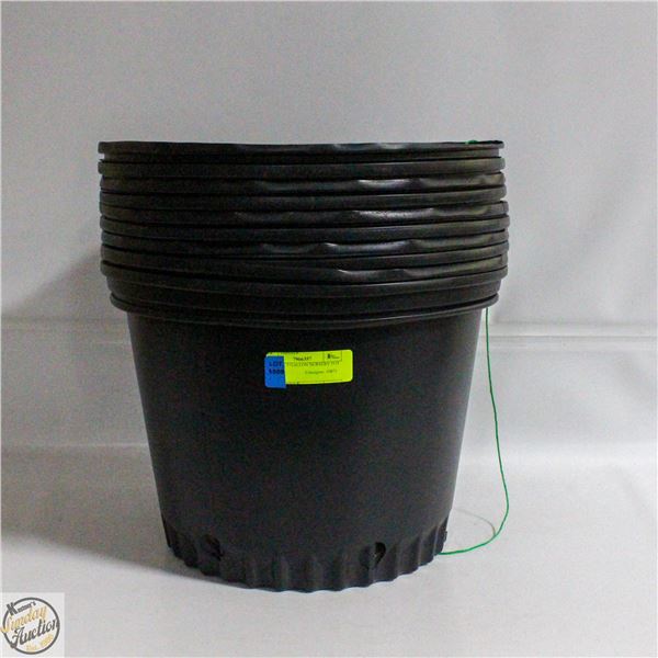 NEW 10 @ 5 GALLON NURSERY POT