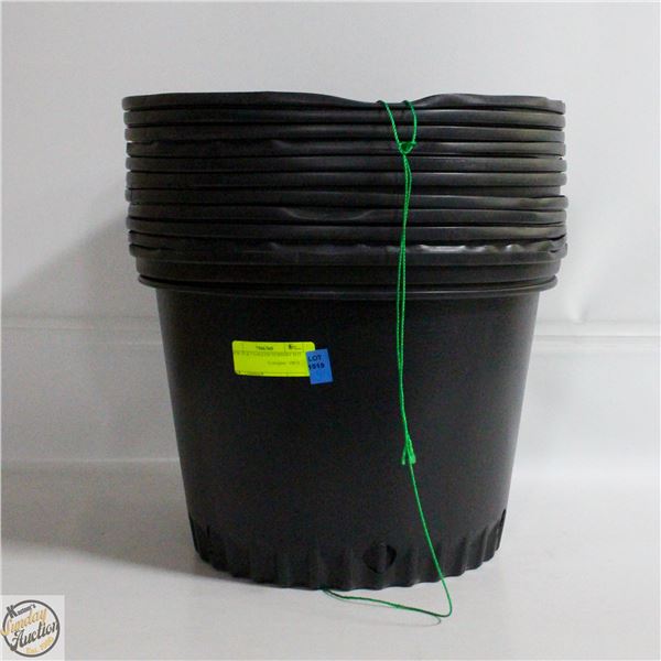 NEW 10 @ 5 GALLON NURSERY POT