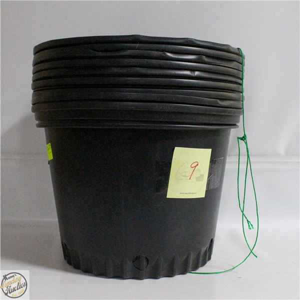 NEW 10 @ 5 GALLON NURSERY POT