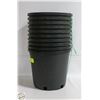 Image 1 : NEW 10 @ 3 GALLON MONDI HARD NURSERY POT