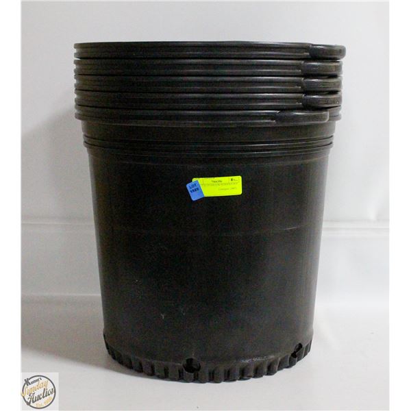 NEW 5 @ 15 GALLON NURSERY POT