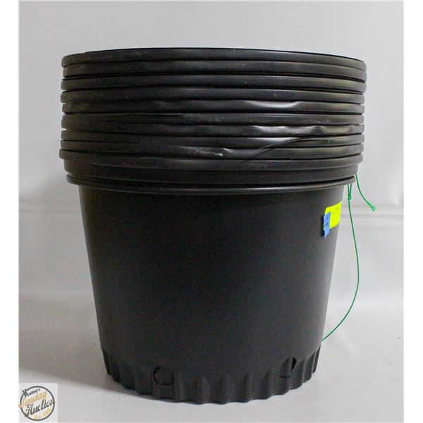 NEW 10 @ 5 GALLON NURSERY POT