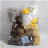 Image 1 : 5 NEW OLD STOCK WEBKINS STUFFIES WITH ONLINE CODES