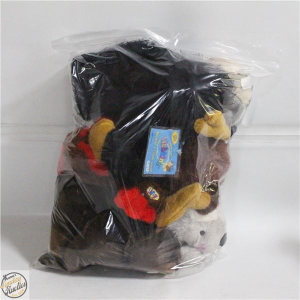 5 NEW OLD STOCK WEBKINS STUFFIES WITH ONLINE CODES