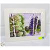 Image 1 : NATURE WATER COLOR ART SIGNED JUDY RIBLEY 14.25" X