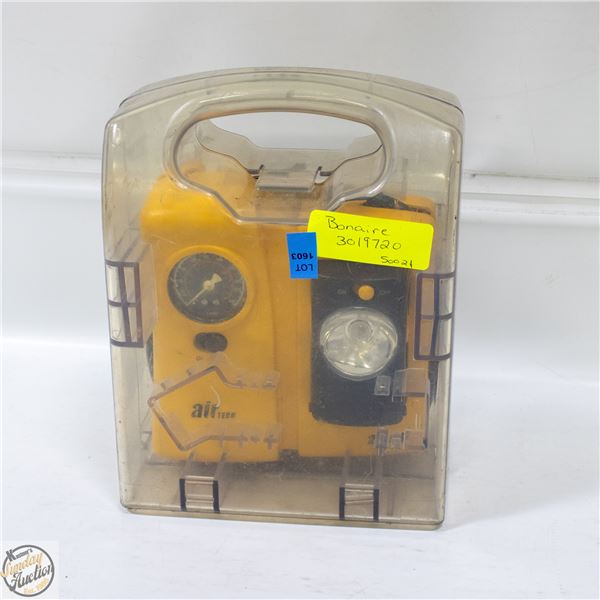 BONAIRE PORTABLE 275 PSI AIR COMPRESSOR SAFETY